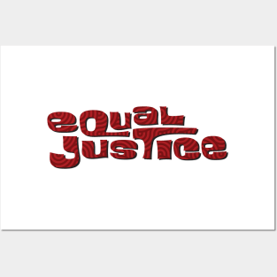 BLM, Equal Justice Posters and Art